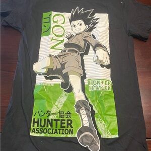 Hot Topic Black and Green Hunter Association Kids Tee